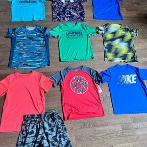 Under Armour, Nike, Adidas Short Sleeve Kids Tee